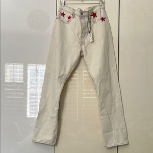 Levi’s Jeans with Red Star Accents